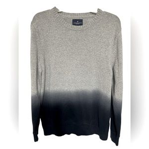 American Eagle Men’s Ombré Crew Neck Sweater Size L